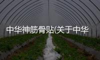 中華神筋骨貼(關于中華神筋骨貼簡述)