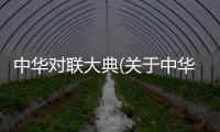 中華對(duì)聯(lián)大典(關(guān)于中華對(duì)聯(lián)大典簡(jiǎn)述)