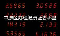 中原區辦理健康證去哪里辦理