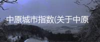 中原城市指數(關于中原城市指數簡述)