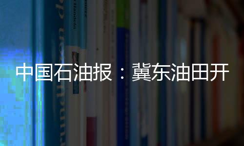 中國石油報：冀東油田開發利用地熱資源紀實