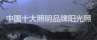 中國十大照明品牌陽光照明的品牌路