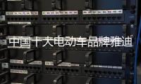 中國十大電動車品牌雅迪更高端更時尚