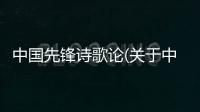 中國先鋒詩歌論(關于中國先鋒詩歌論簡述)