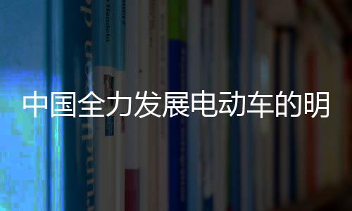 中國全力發(fā)展電動(dòng)車的明智與無奈