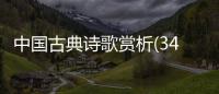 中國古典詩歌賞析(34VCD)(關于中國古典詩歌賞析(34VCD)簡述)