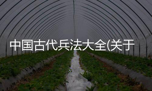 中國古代兵法大全(關于中國古代兵法大全簡述)