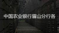 中國農業銀行眉山分行各支行營業網點及聯系電話大全