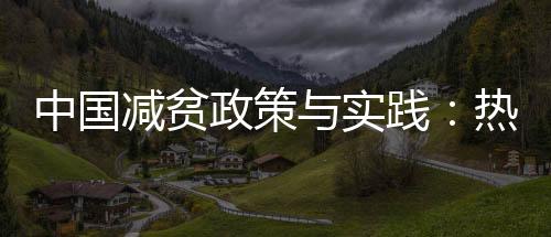 中國減貧政策與實(shí)踐：熱點(diǎn)評論(關(guān)于中國減貧政策與實(shí)踐：熱點(diǎn)評論簡述)