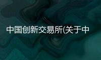中國創新交易所(關于中國創新交易所簡述)