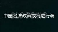 中國名牌政策或將進行調整 名牌家具你準備好了嗎