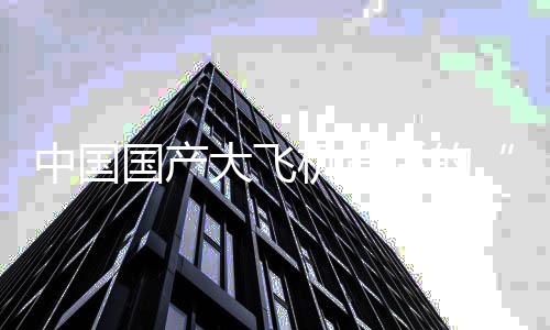 中國(guó)國(guó)產(chǎn)大飛機(jī)背后的“她力量”