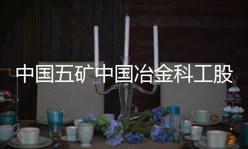 中國五礦中國冶金科工股份有限公司原總裁張孟星接受審查調(diào)查