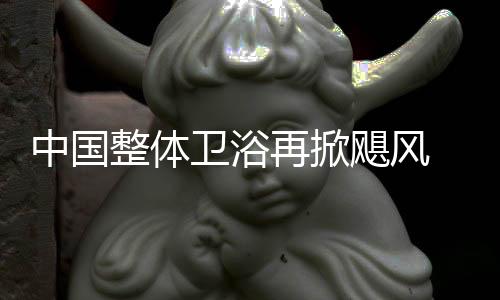 中國整體衛浴再掀颶風 未來將大幅入駐城鎮