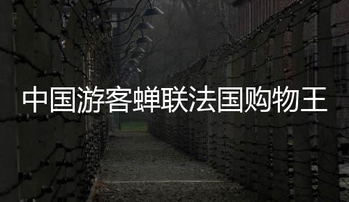 中國游客蟬聯法國購物王 購物總額達61.3億元