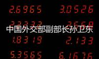 中國外交部副部長孫衛(wèi)東將赴菲律賓舉行雙邊磋商