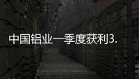 中國鋁業(yè)一季度獲利3.09億元 資產負債率下降0.45%