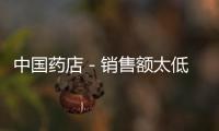 中國藥店－銷售額太低 泰城難尋24小時營業的藥店