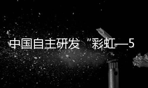 中國(guó)自主研發(fā)“彩虹—5”無(wú)人機(jī)進(jìn)入批量生產(chǎn)階段