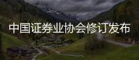 中國證券業(yè)協(xié)會修訂發(fā)布證券市場資信評級相關(guān)自律規(guī)則