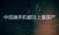 中低端手機都沒上量國產(chǎn)芯片？