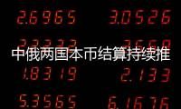 中俄兩國本幣結算持續推進