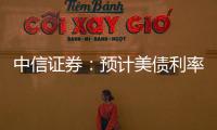 中信證券：預計美債利率與美元指數短期仍偏震蕩、難有顯著趨勢