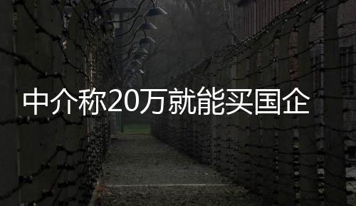中介稱20萬就能買國企身份，假冒國企該當(dāng)何罪？