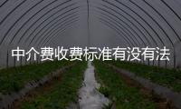 中介費收費標準有沒有法律標準（中介費收費標準）