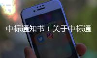 中標通知書（關于中標通知書的基本情況說明介紹）