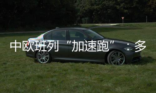 中歐班列“加速跑”：多地?fù)岄_(kāi)，重慶 成都 西安位列前三甲