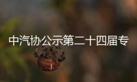 中汽協公示第二十四屆專利獎申報推薦項目