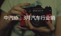 中汽協：3月汽車行業銷量預估238萬輛，同比增66.8%