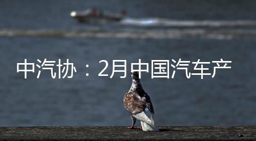 中汽協：2月中國汽車產銷同比下降20.82%