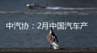 中汽協：2月中國汽車產銷同比下降20.82%