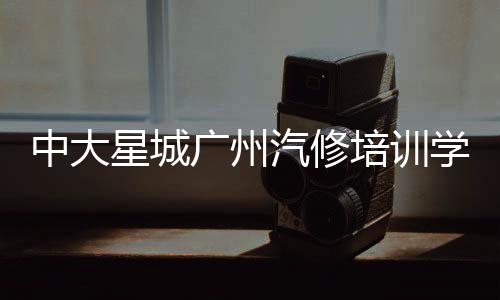 中大星城廣州汽修培訓學校(關于中大星城廣州汽修培訓學校簡述)