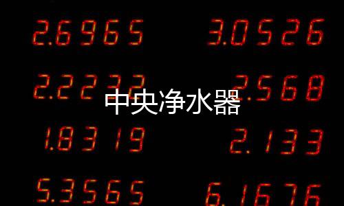 中央凈水器