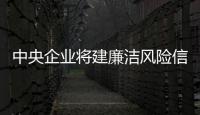 中央企業(yè)將建廉潔風(fēng)險(xiǎn)信息庫(kù)