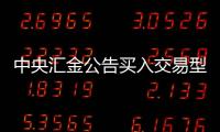 中央匯金公告買入交易型開放式指數基金