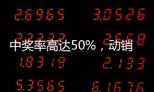 中獎率高達50%，動銷火爆！冠虎維生素強化飲料值得您的代理！