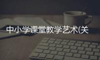 中小學課堂教學藝術(關于中小學課堂教學藝術簡述)