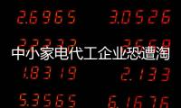 中小家電代工企業恐遭淘汰