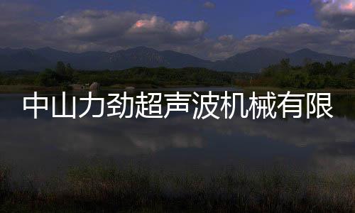 中山力勁超聲波機械有限公司(關于中山力勁超聲波機械有限公司簡述)
