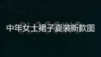 中年女士裙子夏裝新款圖片（中年女裙夏季連衣裙）