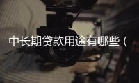 中長期貸款用途有哪些（中長期貸款比例）