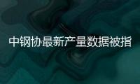 中鋼協最新產量數據被指低估