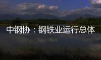 中鋼協：鋼鐵業運行總體平穩