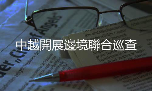 中越開(kāi)展邊境聯(lián)合巡查
