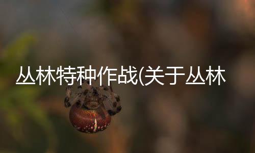 叢林特種作戰(關于叢林特種作戰簡述)