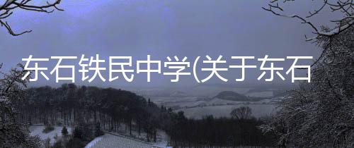東石鐵民中學(關于東石鐵民中學簡述)